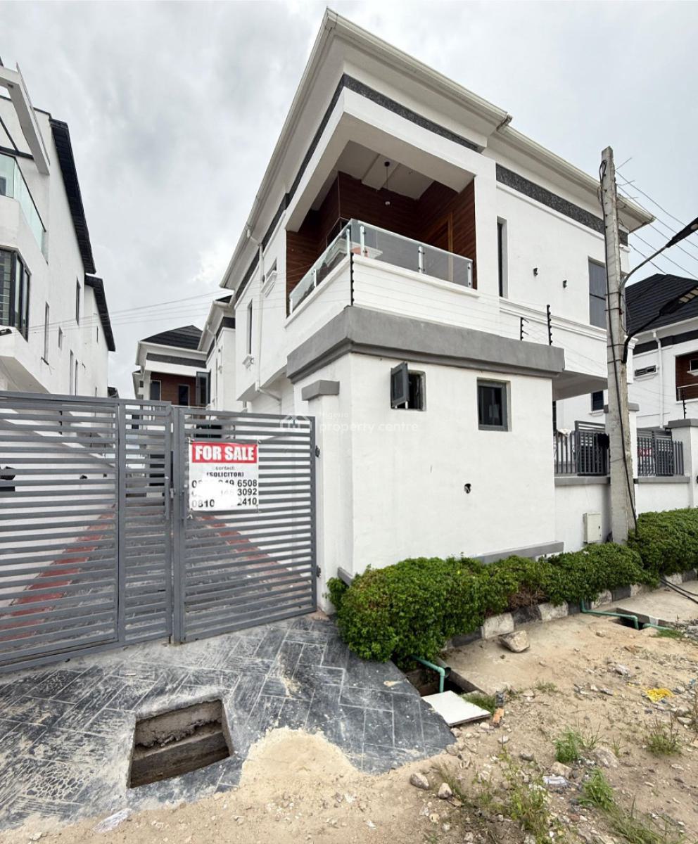 Stunning 5 Bedroom Duplex with a Bq, Chevron, Lekki, Lagos, House for Sale