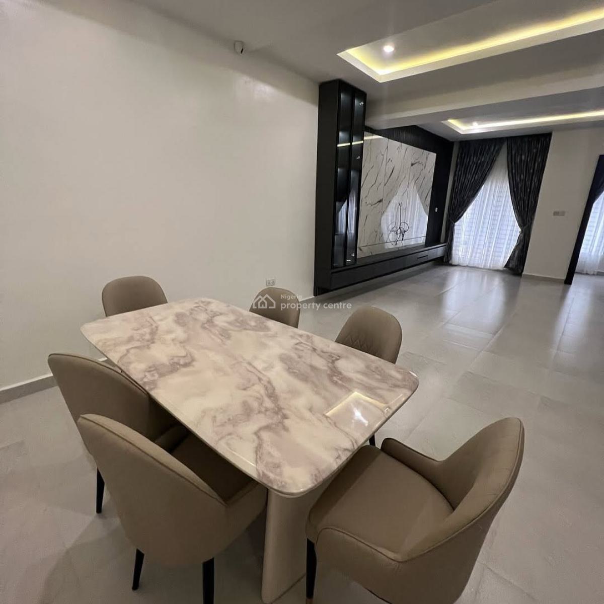 Brand New Luxury 4 Bedroom Fully Furnished Terrace Duplex, Bq., Serene Neighborhood, Kaura, Abuja, Terraced Duplex for Sale