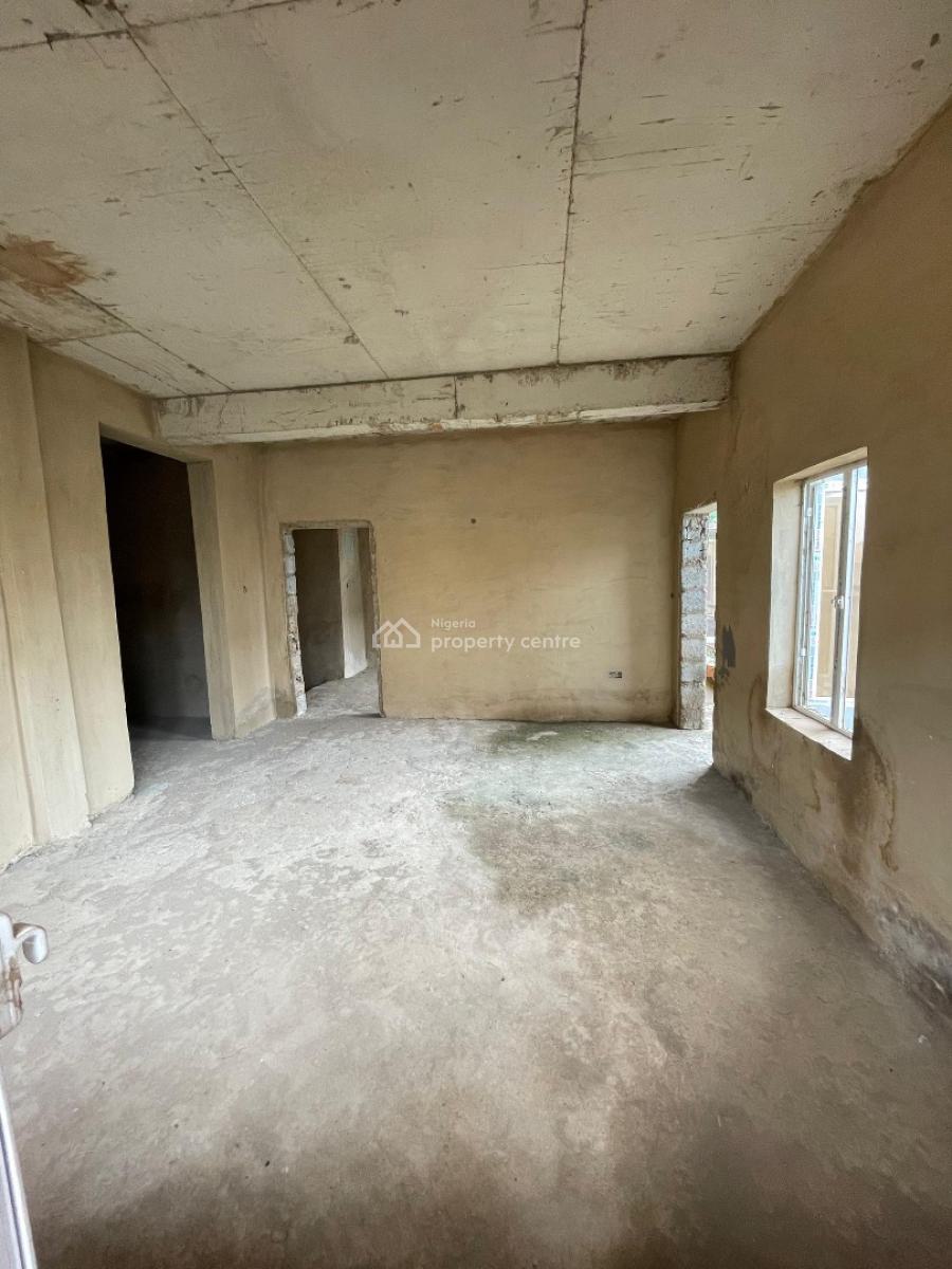 3 Bedroom Terraced Duplex with a Bq (corner Piece) Advanced Carcass, Paradise Estate Phase 2, Karmo, Abuja, Terraced Duplex for Sale