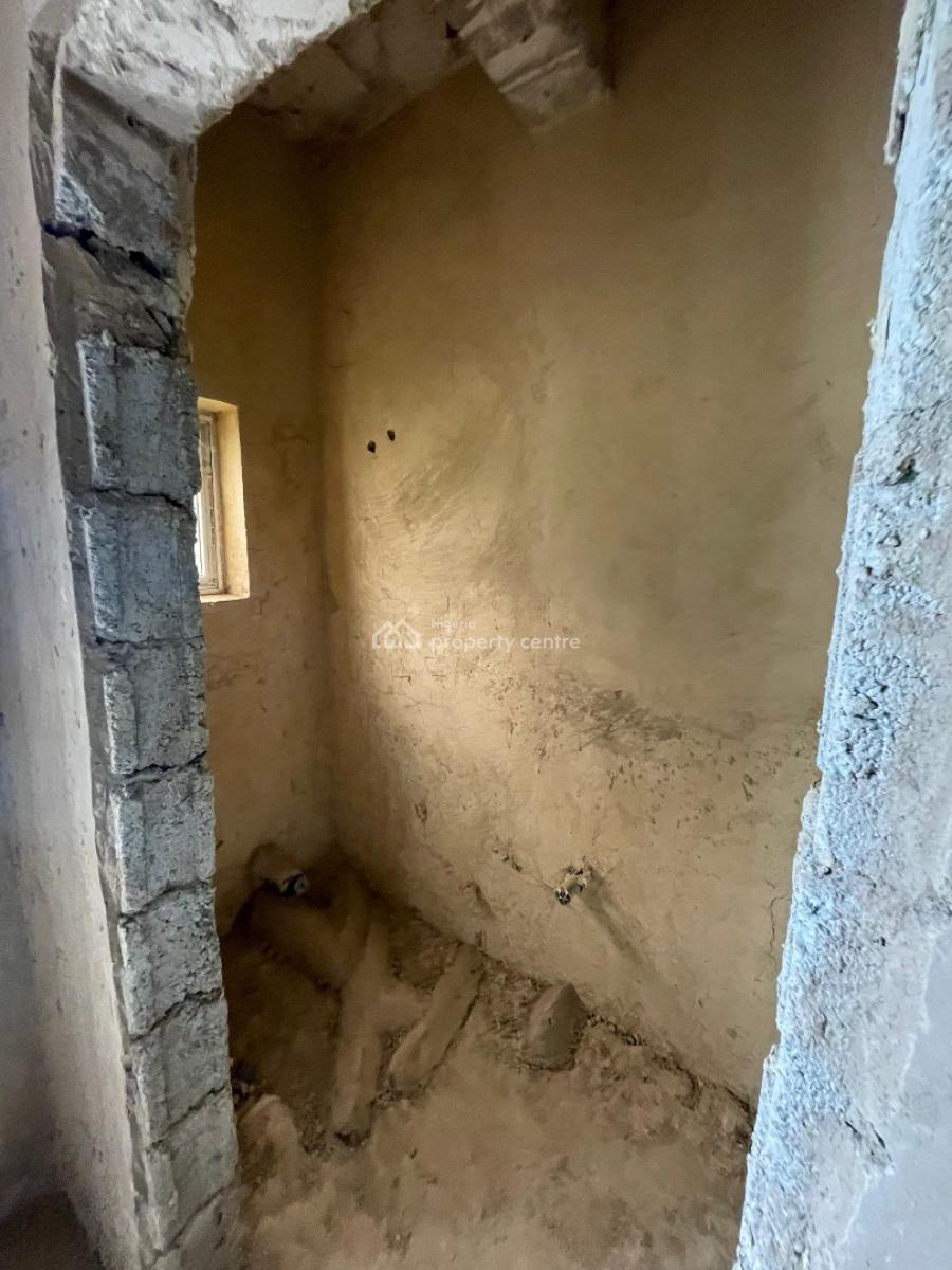 3 Bedroom Terraced Duplex with a Bq (corner Piece) Advanced Carcass, Paradise Estate Phase 2, Karmo, Abuja, Terraced Duplex for Sale
