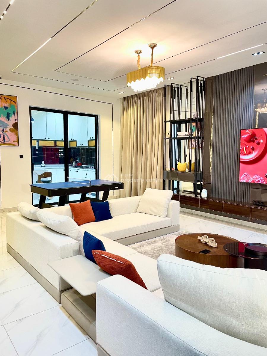 Luxury 5 Bedroom Duplex with Pool, Furnished Kitchen and Lounge, Available for Get Togethers & Parties. Orchid, Lekki, Lagos, Detached Duplex Short Let