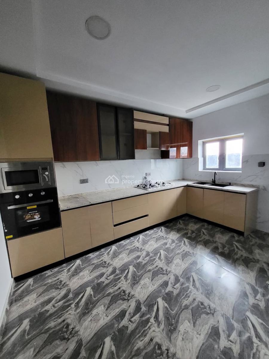 Brand New Luxury 4 Bedroom Spacious Terrace Duplex,bq,tarred Road, Serene Neighborhood, Guzape District, Abuja, Terraced Duplex for Sale