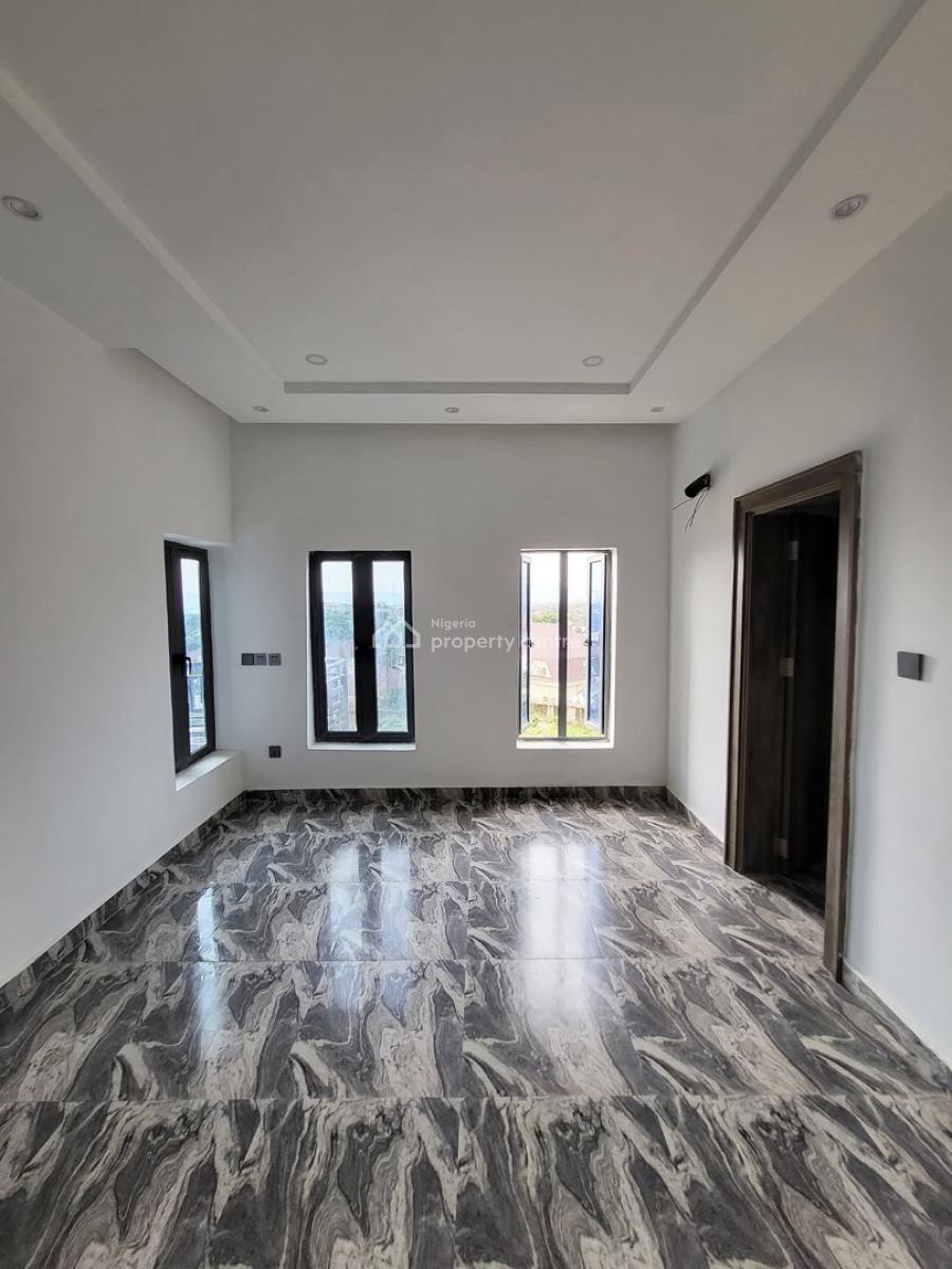Brand New Luxury 4 Bedroom Spacious Terrace Duplex,bq,tarred Road, Serene Neighborhood, Guzape District, Abuja, Terraced Duplex for Sale