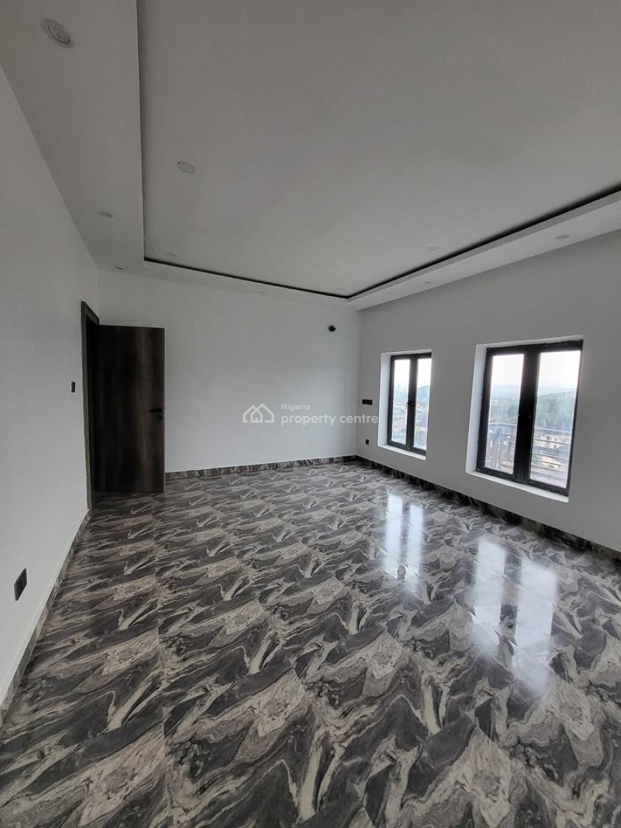 Brand New Luxury 4 Bedroom Spacious Terrace Duplex,bq,tarred Road, Serene Neighborhood, Guzape District, Abuja, Terraced Duplex for Sale