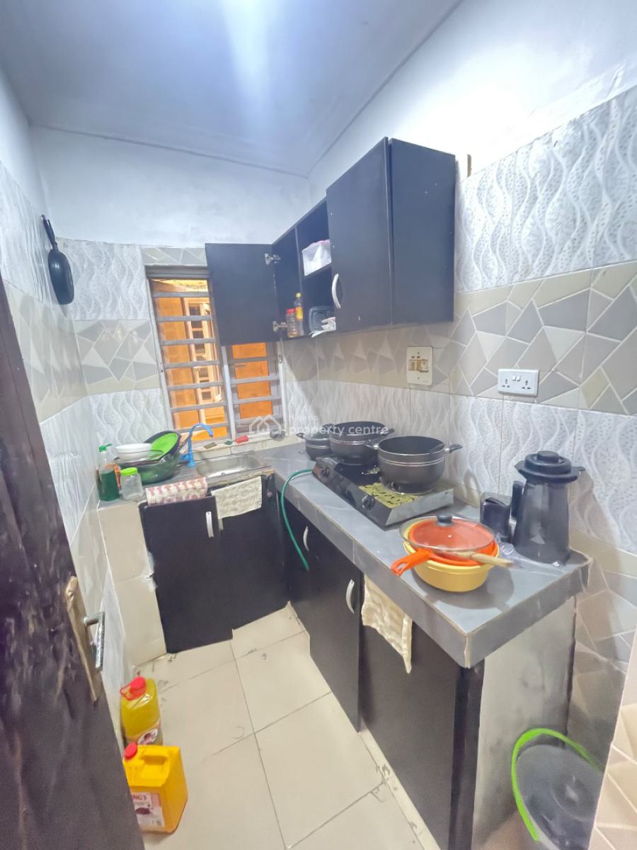 Standard Massive Mini Flats Upstairs, Located Inside an Estate,good Road and Constant Light, Sangotedo, Ajah, Lagos, Mini Flat (room and Parlour) for Rent