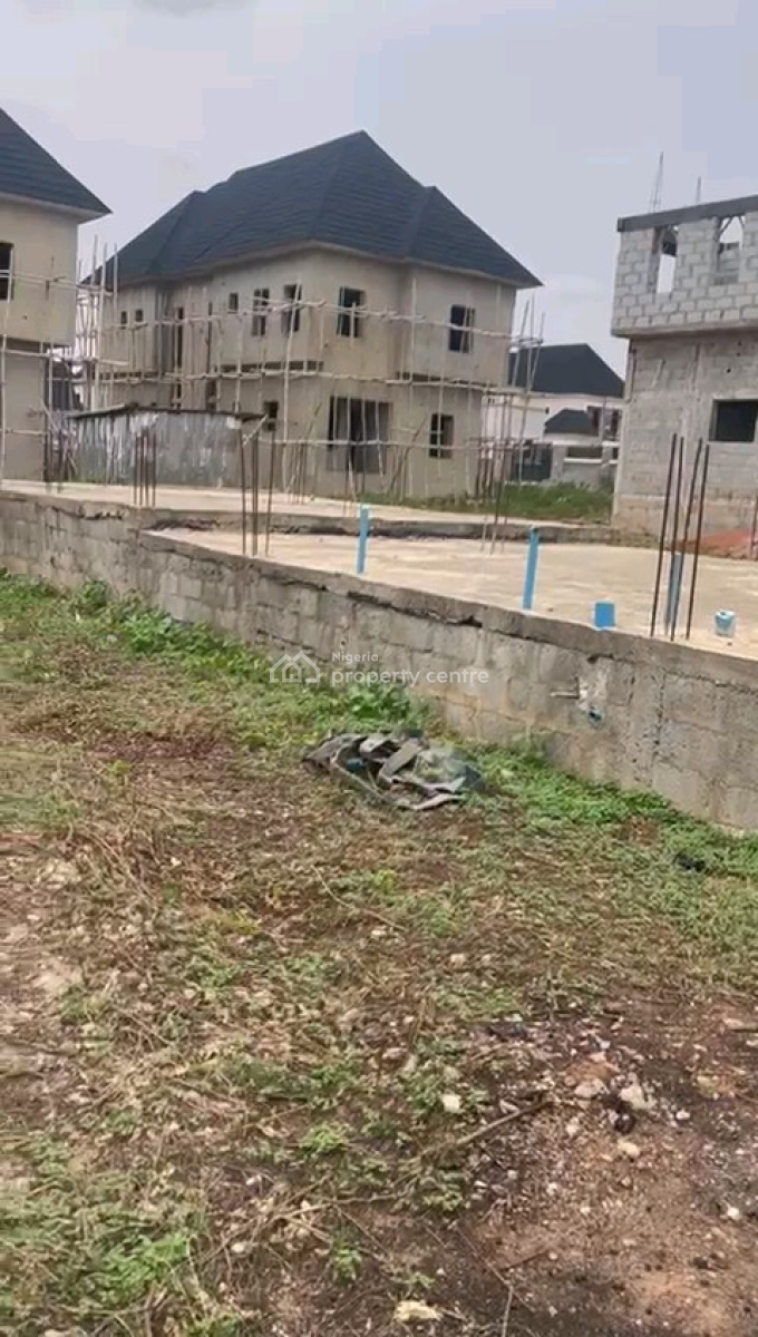 Prime 450sqm Estate Land with Dpc -- Ready for 4 Bedroom Duplex + Bq, Camp David Estate, Gwarimpa Ii, Gwarinpa, Abuja, Land for Sale
