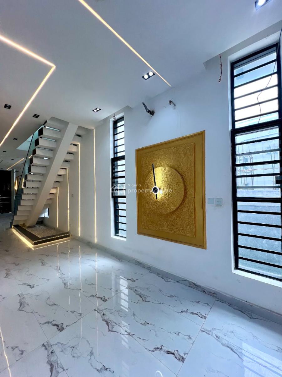 Luxurious 5 Bedroom Fully Detached Duplex with Pool and a Bq, Chevron Tollgate, Lekki Phase 2, Lekki, Lagos, Detached Duplex for Sale