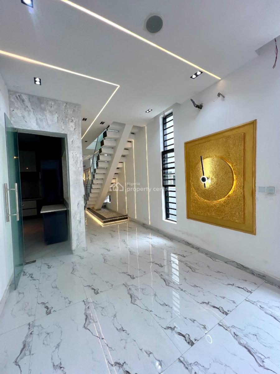 Luxurious 5 Bedroom Fully Detached Duplex with Pool and a Bq, Chevron Tollgate, Lekki Phase 2, Lekki, Lagos, Detached Duplex for Sale