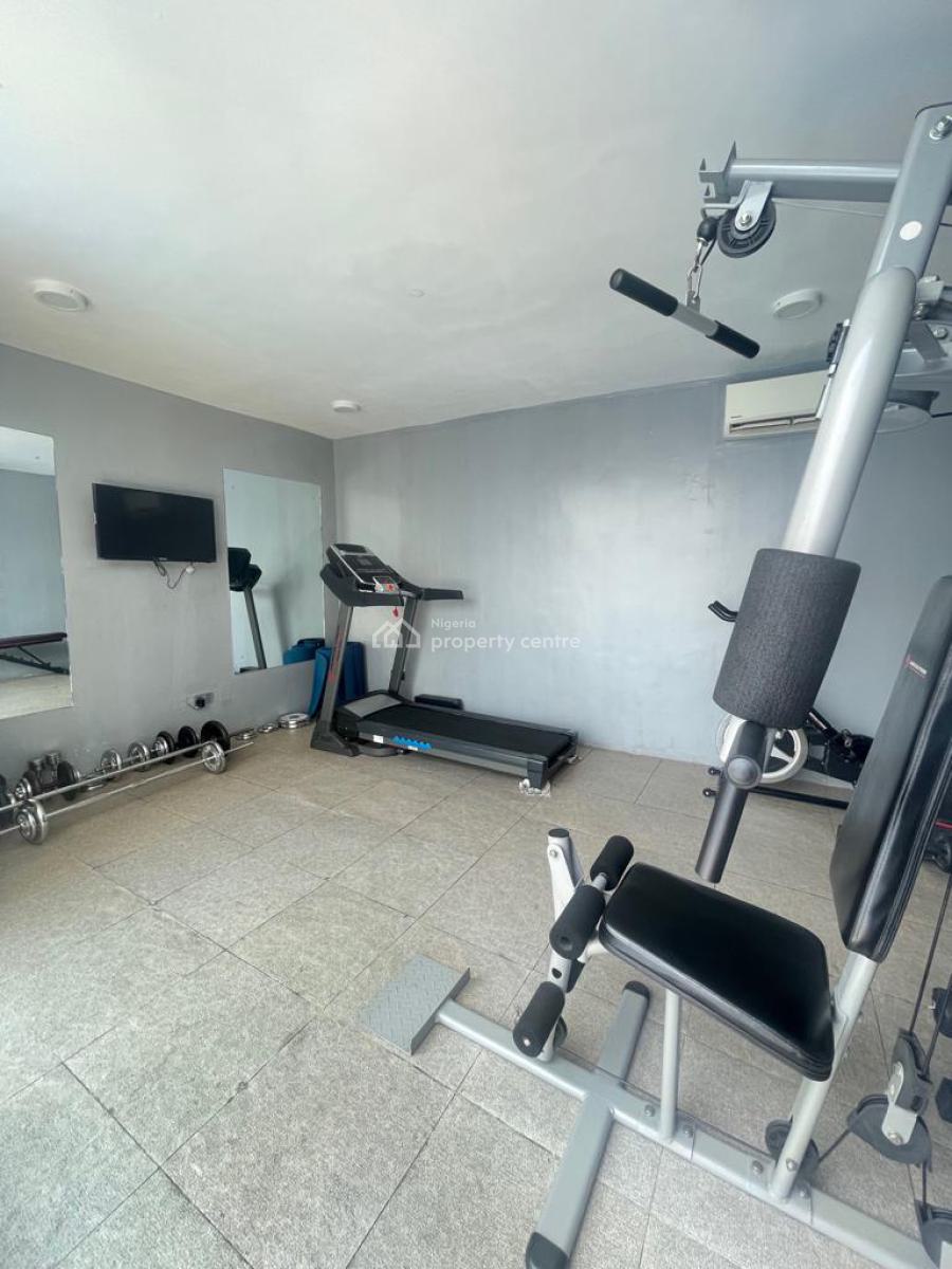 Furnished 3 Bedroom Flat with a Pool , Gym , Elevator and a Bq, Ikoyi, Lagos, Block of Flats for Sale