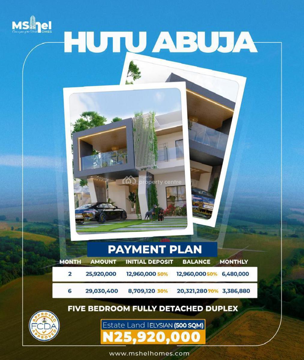 Land, Hutu, Airport Road, Before Centenary City, Abuja., Central Area Phase 2, Abuja, Residential Land for Sale