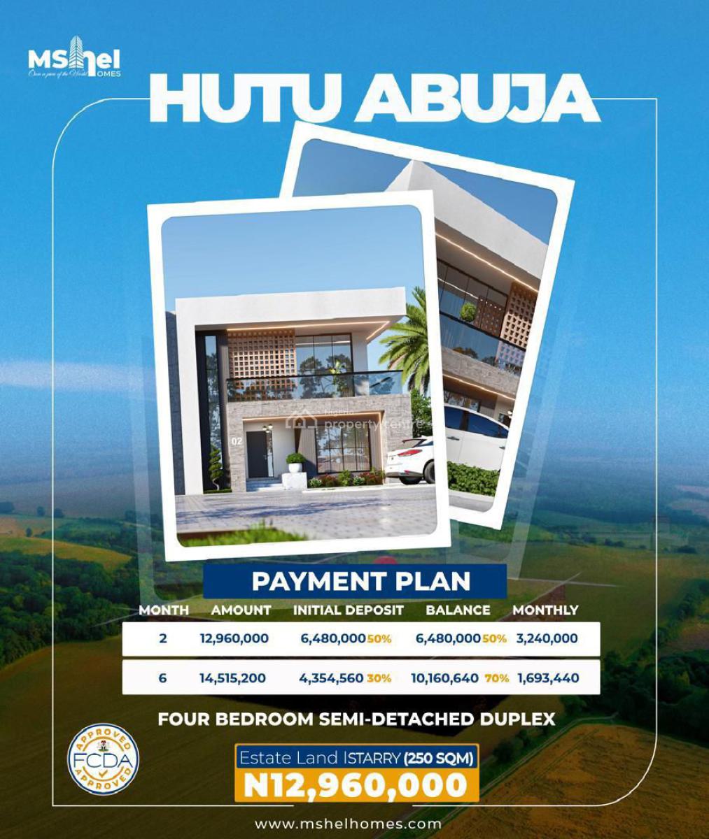 Land, Hutu, Airport Road, Before Centenary City, Abuja., Central Area Phase 2, Abuja, Residential Land for Sale