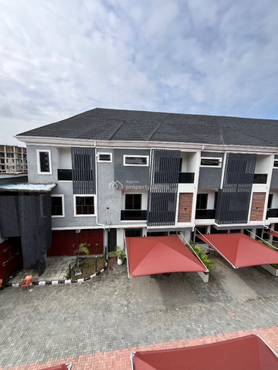 a 4 Bedroom Impeccable Home with Bq, Lekki Ikate Accessible Via Freedom Way Lekki Lagos, Ikate, Lekki, Lagos, Terraced Duplex for Sale