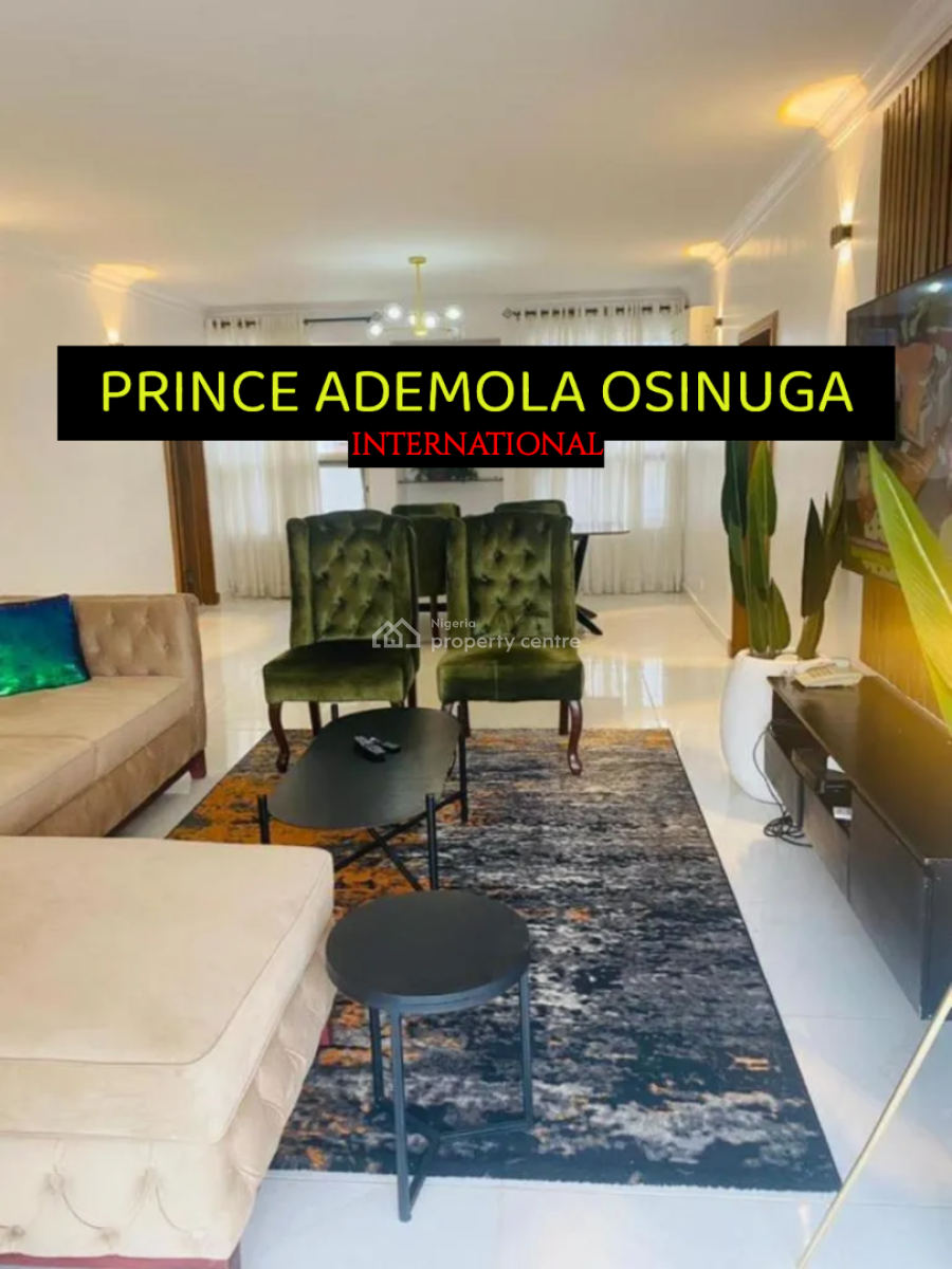 Furnished 3 Bedroom Apartment +bq+pool, Old Ikoyi, Old Ikoyi, Ikoyi, Lagos, Flat / Apartment for Rent