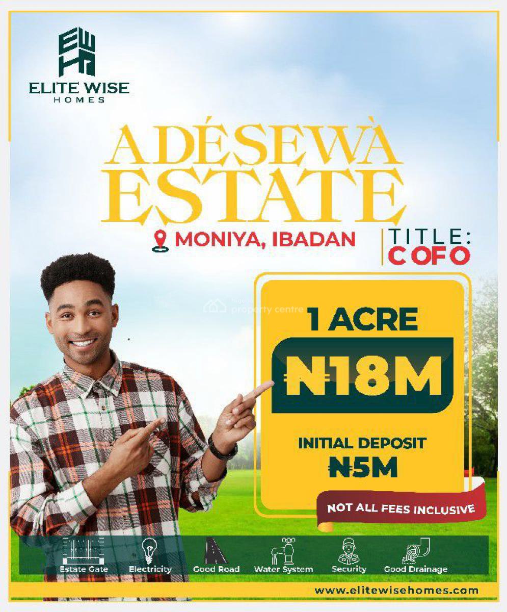 Adèsèwá Estate, Moniya, Ibadan, Oyo, Residential Land for Sale