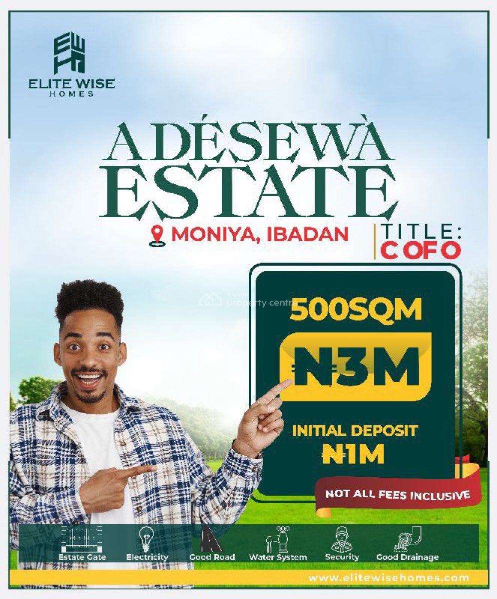 Adèsèwá Estate, Moniya, Ibadan, Oyo, Residential Land for Sale