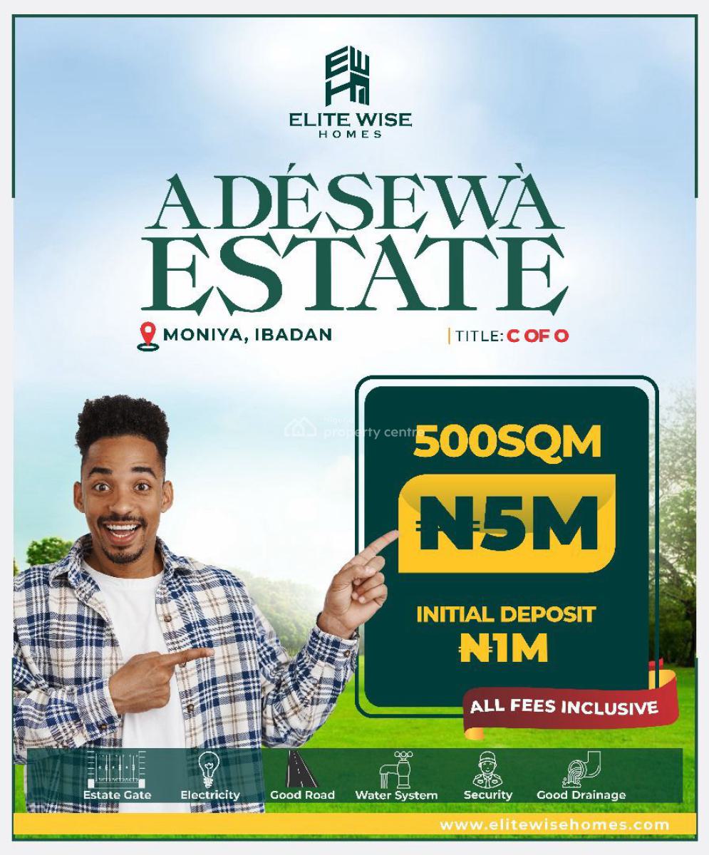 Adèsèwá Estate, Moniya, Ibadan, Oyo, Residential Land for Sale