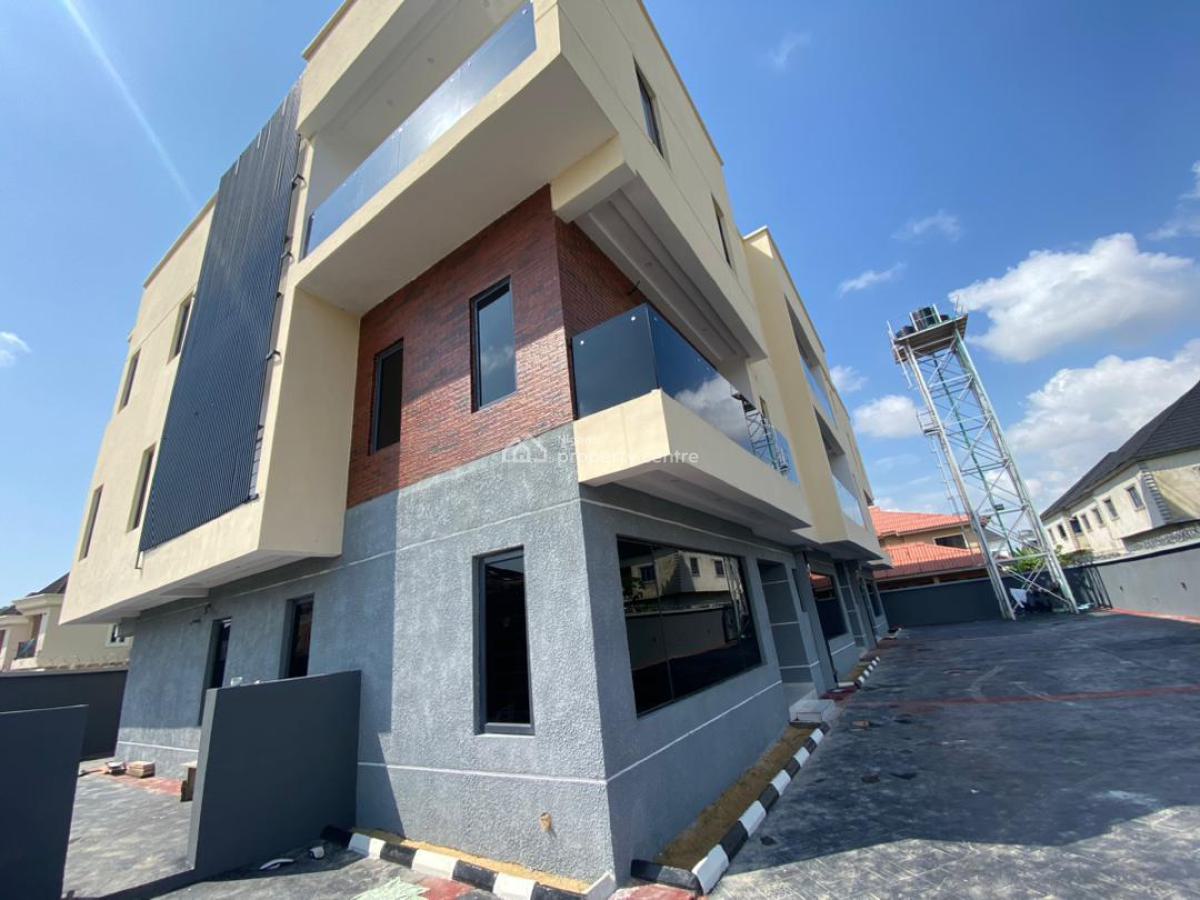 Newly Built 4 Bedroom Terrace Duplex with Bq in a Secure Estate, Abraham Adesanya, Ajah, Lagos, Terraced Duplex for Sale