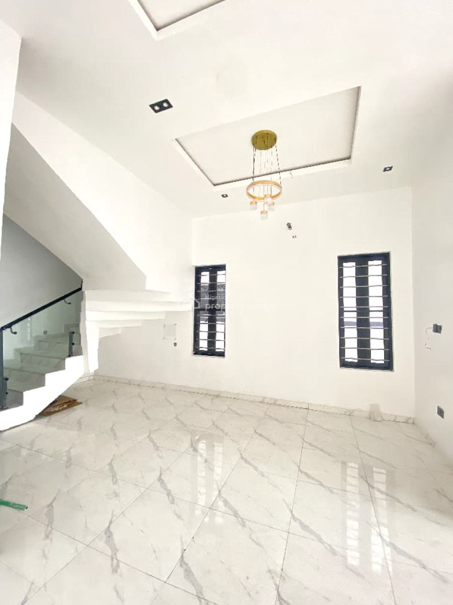 Newly Built 5 Bedroom Terrace Duplex with Bq in a Secure Estate, Sangotedo, Ajah, Lagos, Terraced Duplex for Sale