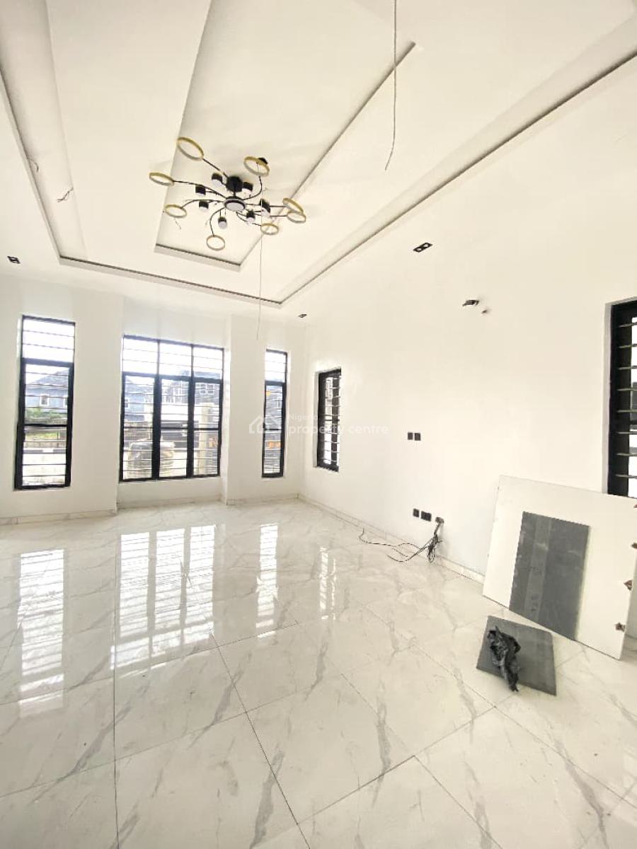 Newly Built 5 Bedroom Terrace Duplex with Bq in a Secure Estate, Sangotedo, Ajah, Lagos, Terraced Duplex for Sale