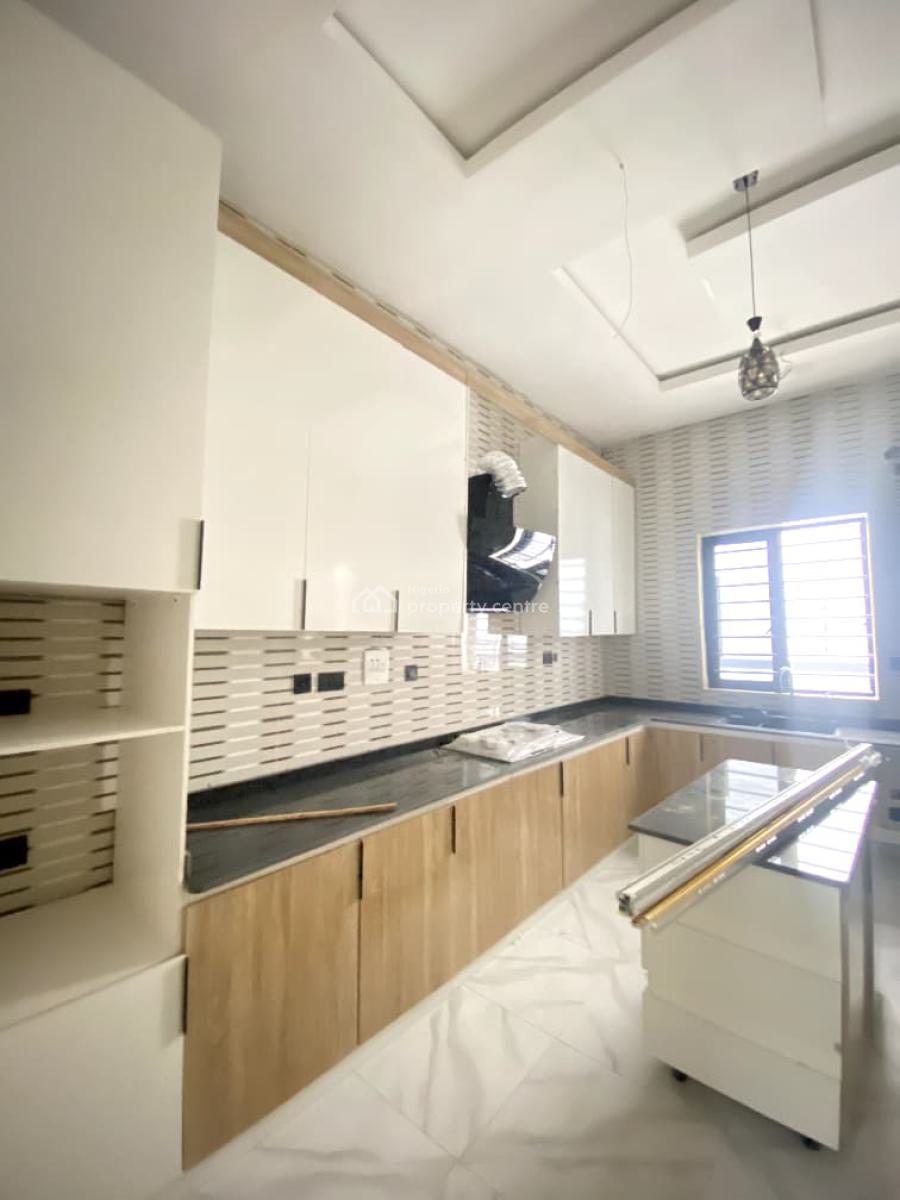 Newly Built 5 Bedroom Terrace Duplex with Bq in a Secure Estate, Sangotedo, Ajah, Lagos, Terraced Duplex for Sale