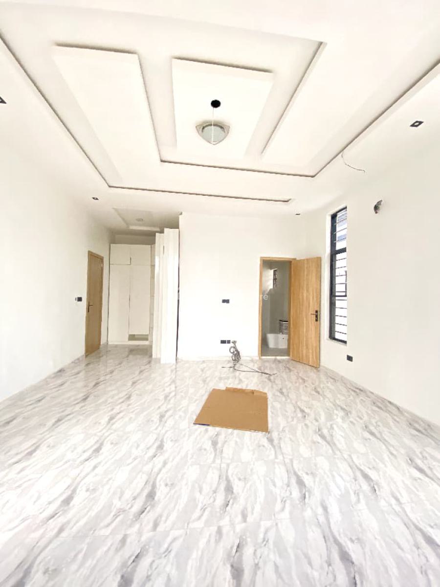 Newly Built 5 Bedroom Terrace Duplex with Bq in a Secure Estate, Sangotedo, Ajah, Lagos, Terraced Duplex for Sale