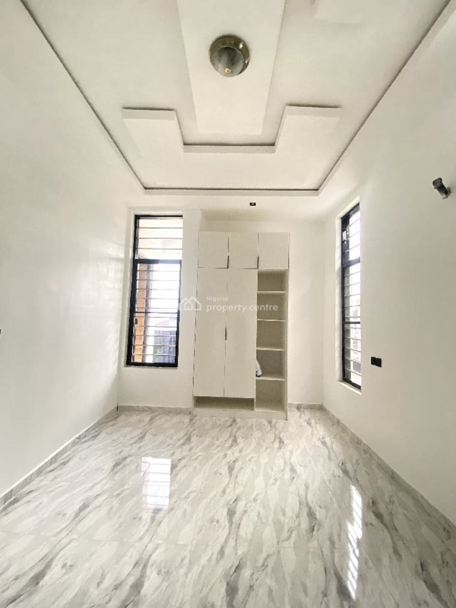 Newly Built 5 Bedroom Terrace Duplex with Bq in a Secure Estate, Sangotedo, Ajah, Lagos, Terraced Duplex for Sale