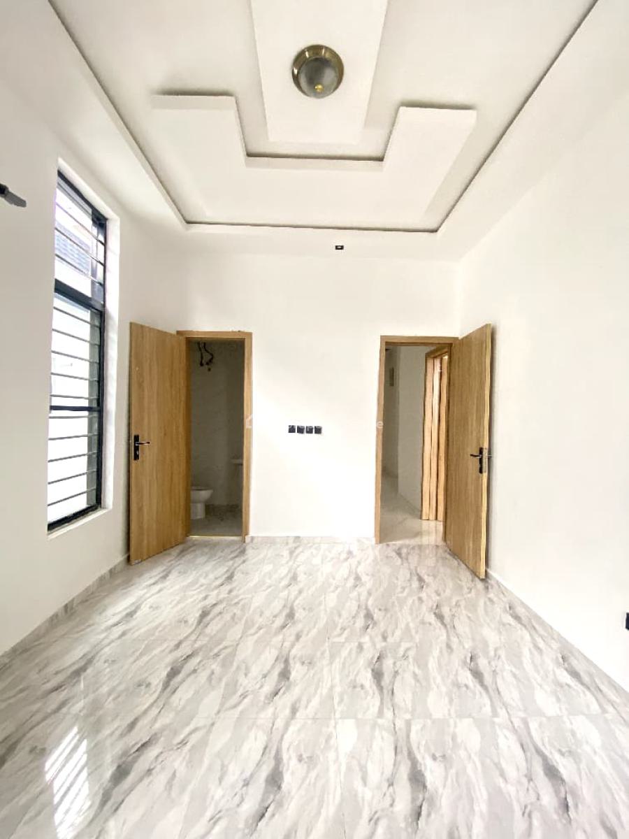 Newly Built 5 Bedroom Terrace Duplex with Bq in a Secure Estate, Sangotedo, Ajah, Lagos, Terraced Duplex for Sale