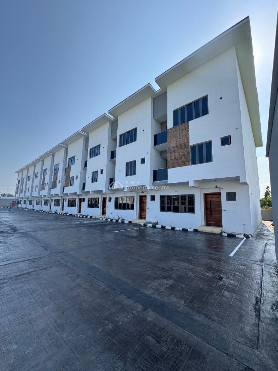 Newly Built 4bedroom Terrace Duplex with Bq, Lekki Phase 1, Lekki, Lagos, Terraced Duplex for Rent