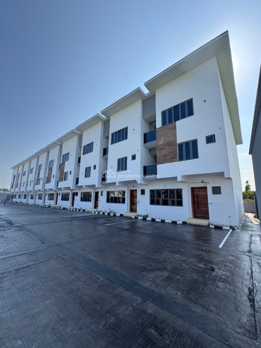 Newly Built 4bedroom Terrace Duplex with Bq, Lekki Phase 1, Lekki, Lagos, Terraced Duplex for Rent