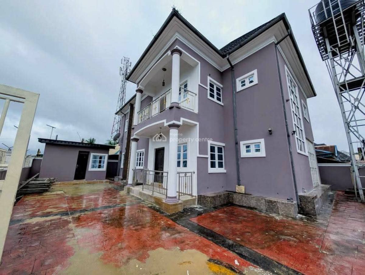 a Clean Four (4) Bedroom Detached Duplex, Mbak Road, Ewet Housing Extension, Uyo, Akwa Ibom, Detached Duplex for Rent