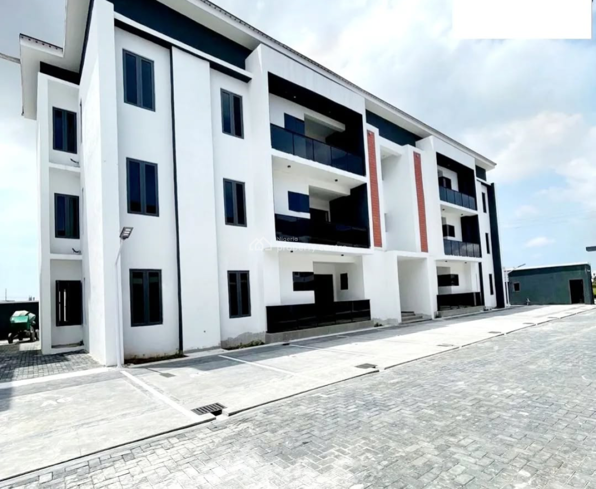 Fully Service 3bedroom Flat with Bq at Platinum Way Ikate, Platinum Way Ikate/osapa, Lekki, Lagos, House for Rent