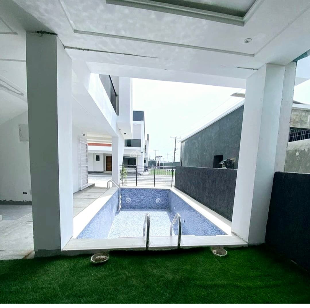 Fully Service 3bedroom Flat with Bq at Platinum Way Ikate, Platinum Way Ikate/osapa, Lekki, Lagos, House for Rent