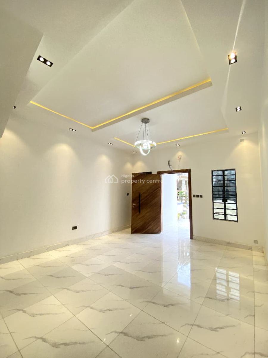 Newly Built 4 Bedroom Terrace Duplex with Bq in a Secure Estate, Sangotedo, Ajah, Lagos, Terraced Duplex for Sale