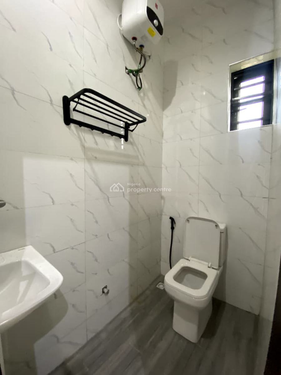 Newly Built 4 Bedroom Terrace Duplex with Bq in a Secure Estate, Sangotedo, Ajah, Lagos, Terraced Duplex for Sale