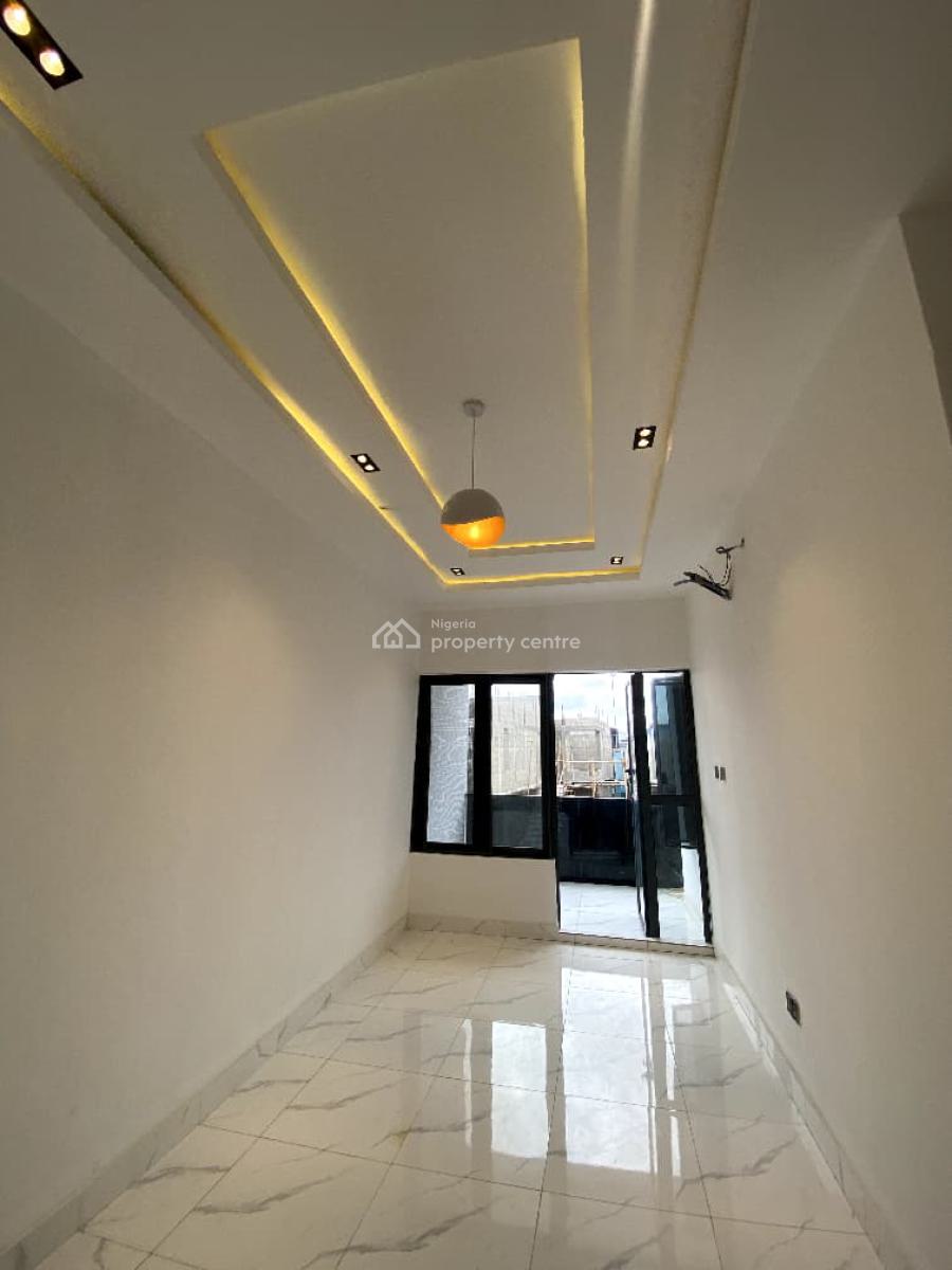 Newly Built 4 Bedroom Terrace Duplex with Bq in a Secure Estate, Sangotedo, Ajah, Lagos, Terraced Duplex for Sale