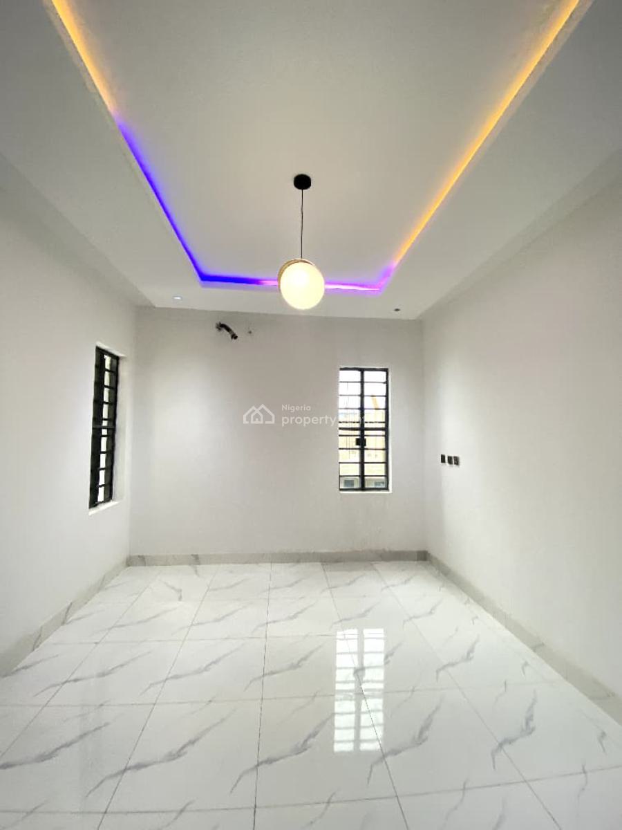 Newly Built 4 Bedroom Terrace Duplex with Bq in a Secure Estate, Sangotedo, Ajah, Lagos, Terraced Duplex for Sale