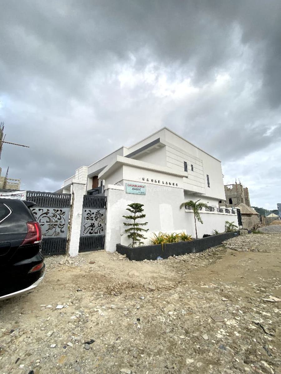 Newly Built 4 Bedroom Terrace Duplex with Bq in a Secure Estate, Sangotedo, Ajah, Lagos, Terraced Duplex for Sale