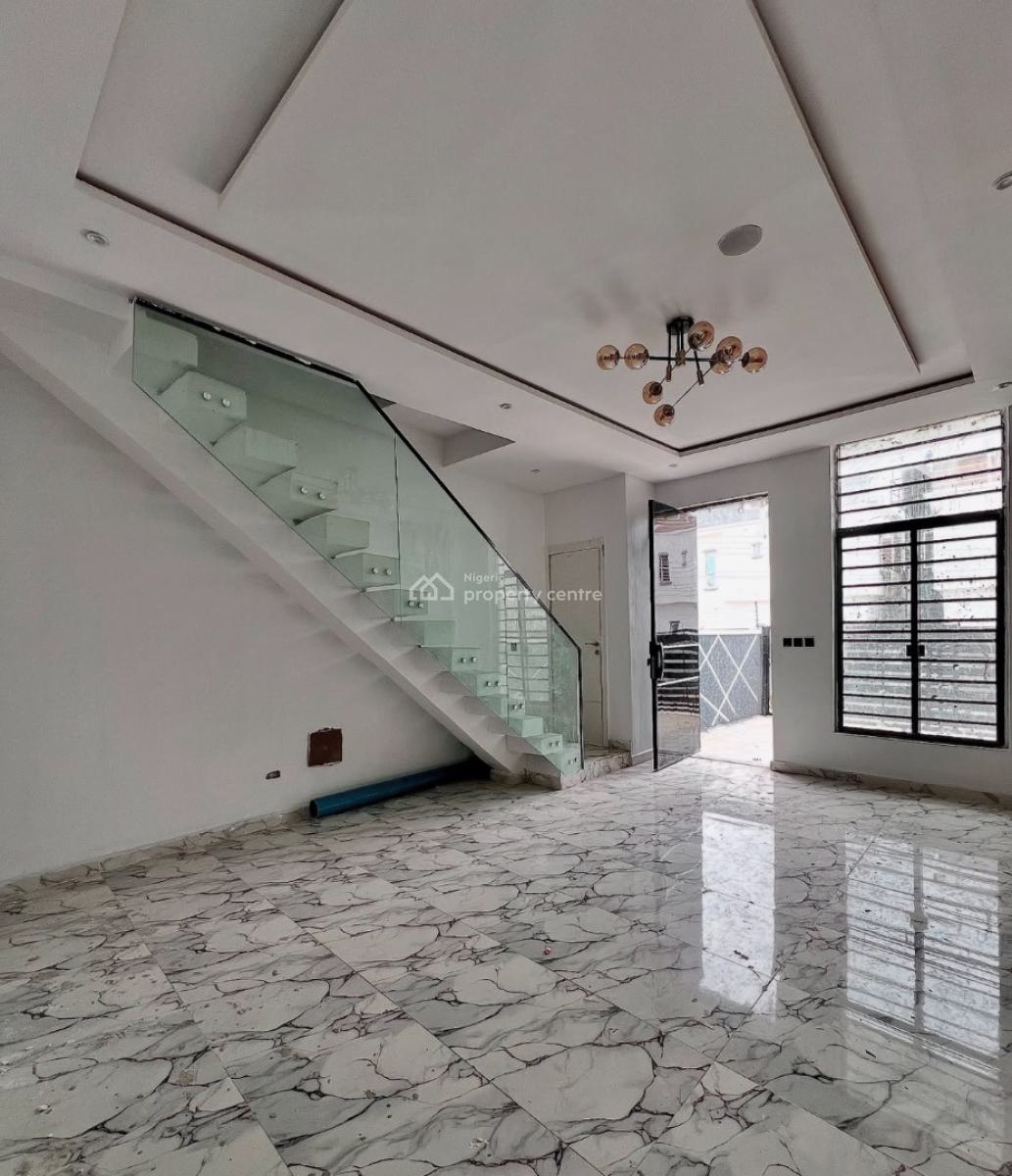 Contemporary 4 Bedroom Semi-detached Duplex, Secure Estate at Ikota Lekki, Ikota, Lekki, Lagos, Semi-detached Duplex for Sale