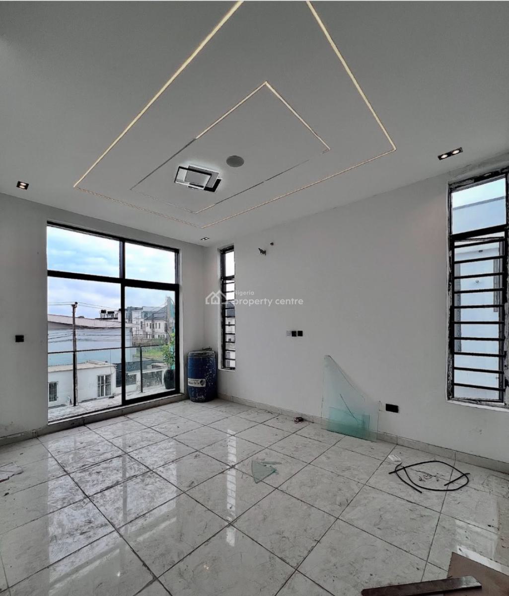 Contemporary 4 Bedroom Semi-detached Duplex with Bq, Secure Estate at Ikota Lekki, Ikota, Lekki, Lagos, Semi-detached Duplex for Sale