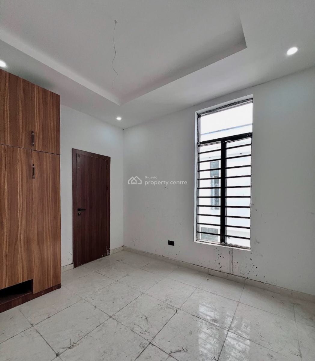 Contemporary 4 Bedroom Semi-detached Duplex with Bq, Secure Estate at Ikota Lekki, Ikota, Lekki, Lagos, Semi-detached Duplex for Sale