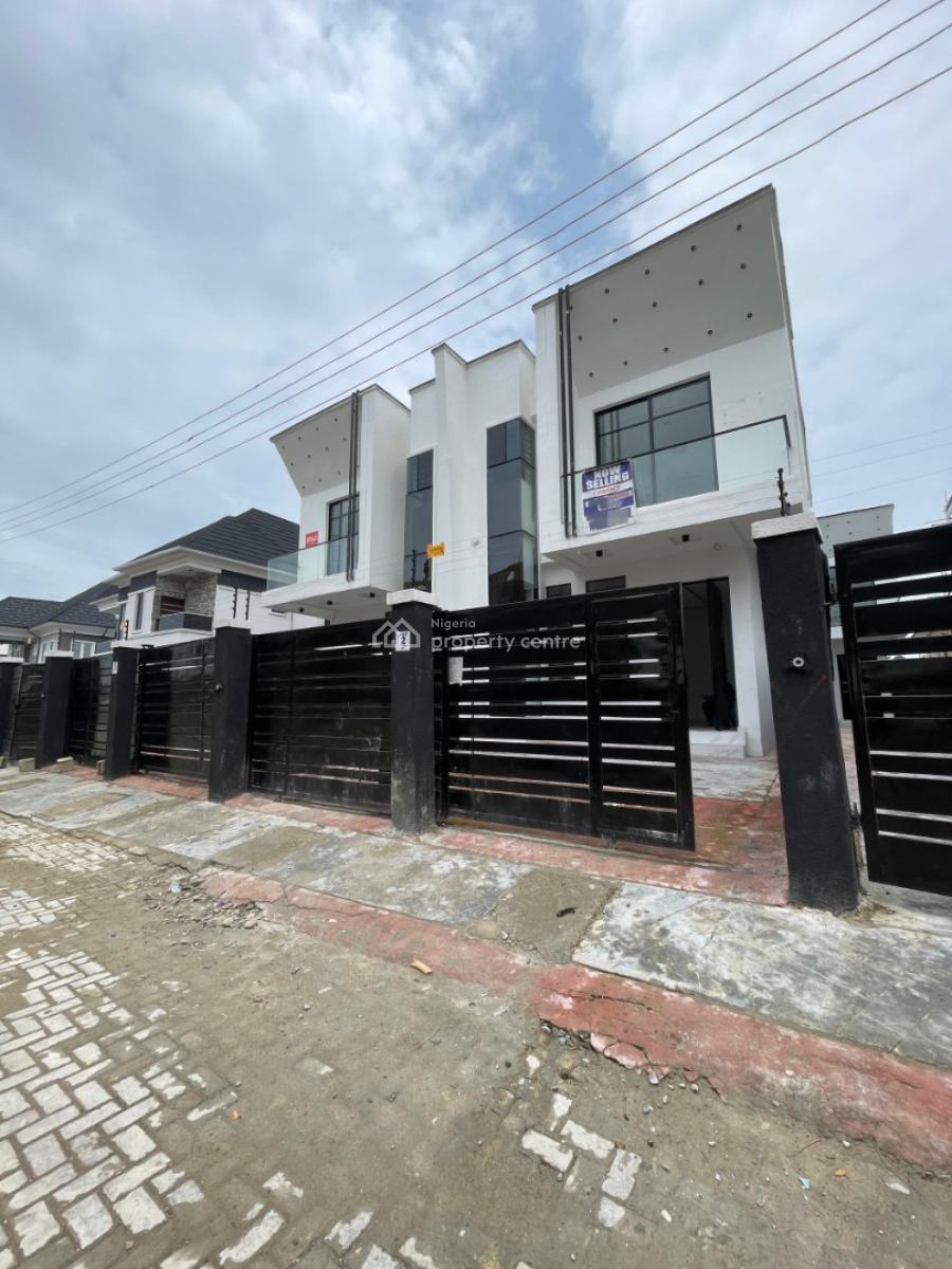 Affordable 4 Bedroom Semi-detached Duplex with Bq Suitable for Investm, Ikota, Lekki, Lagos, Semi-detached Duplex for Sale