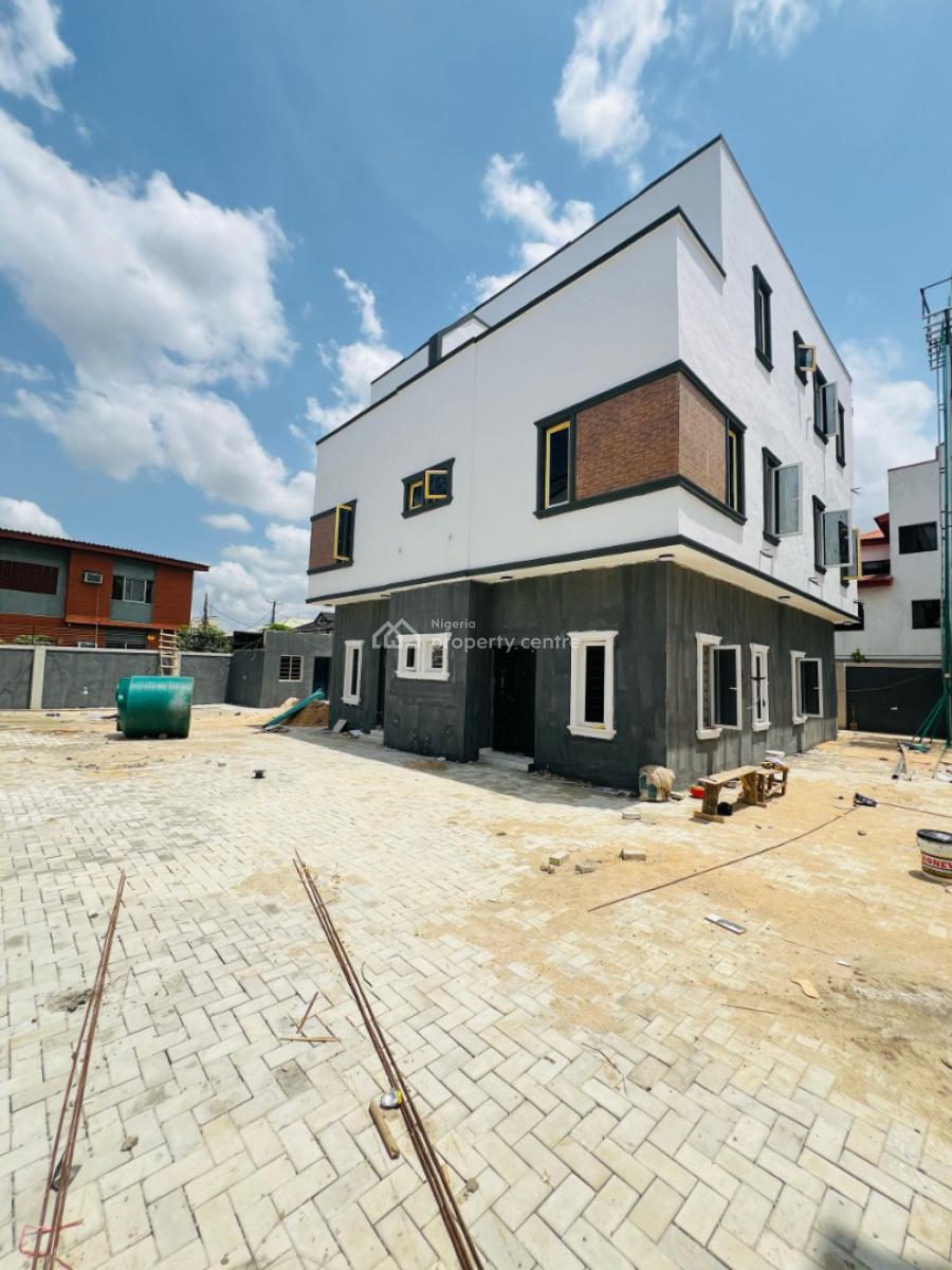 Newly Built 4 Beds Semi Detached Duplex & Bq in a Well Develop Estate, Few Minutes Drive to Maryland Purple Mall, Anthony, Maryland, Lagos, Semi-detached Duplex for Sale
