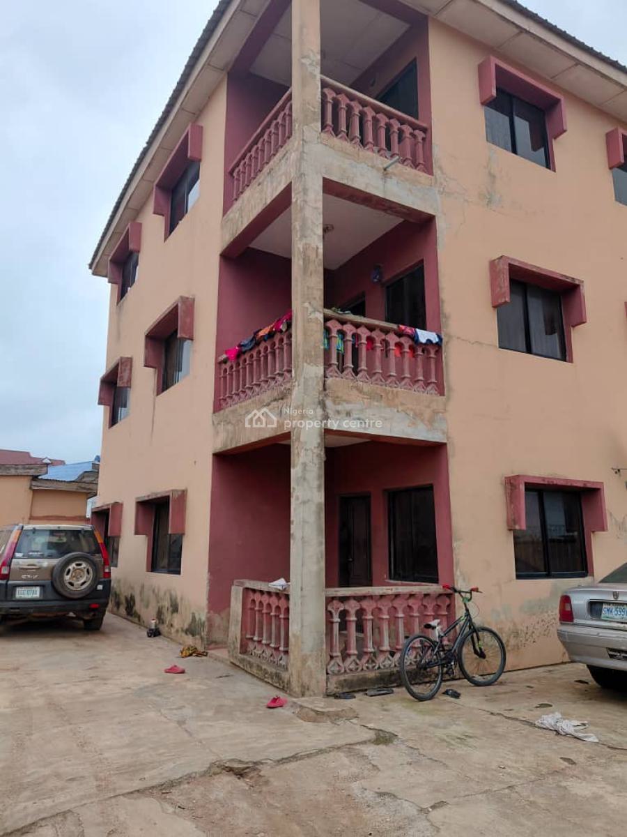 6 Flat of 3 Bedrooms in a Serene Neighborhood, Ogo Oluwa Estate, Opposite Boba, Akobo Ibadan, Akobo, Ibadan, Oyo, Block of Flats for Sale