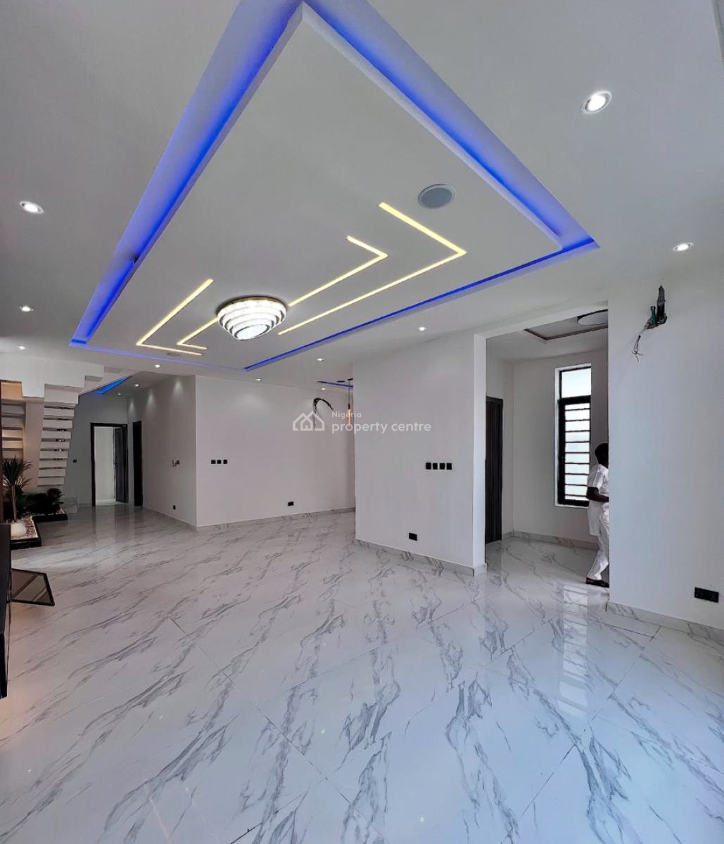 5 Bedroom Fully Detached Home, Pool ,cinema, Gym Etc, Secure Estate at Chevron Lekki, Lekki, Lagos, Detached Duplex for Sale