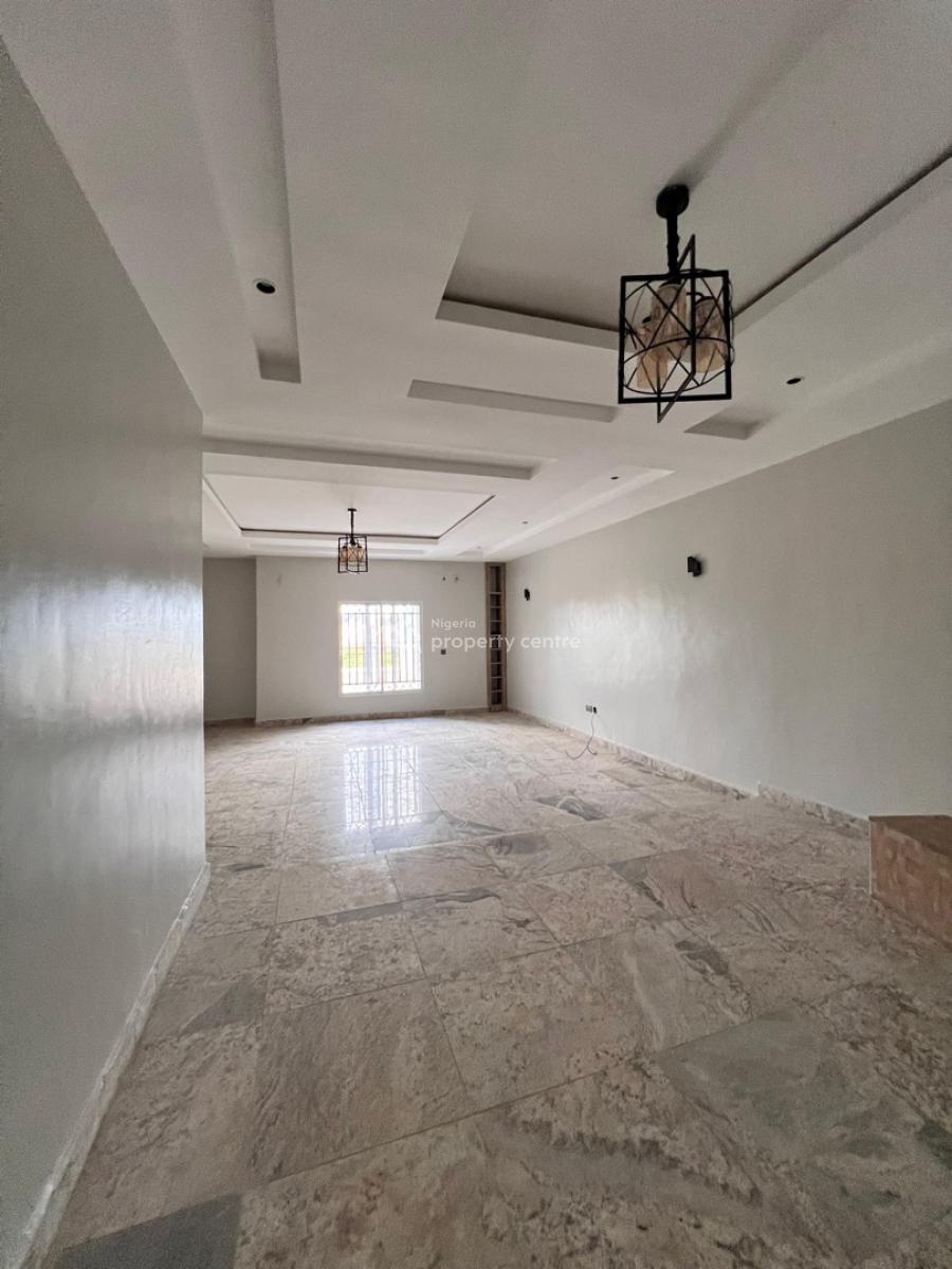 Luxury 4 Bedrooms Semi Detached Duplex with Bq, Inside an Estate, River Park Estate.  Tarred Access Road, Lugbe District, Abuja, Semi-detached Duplex for Rent