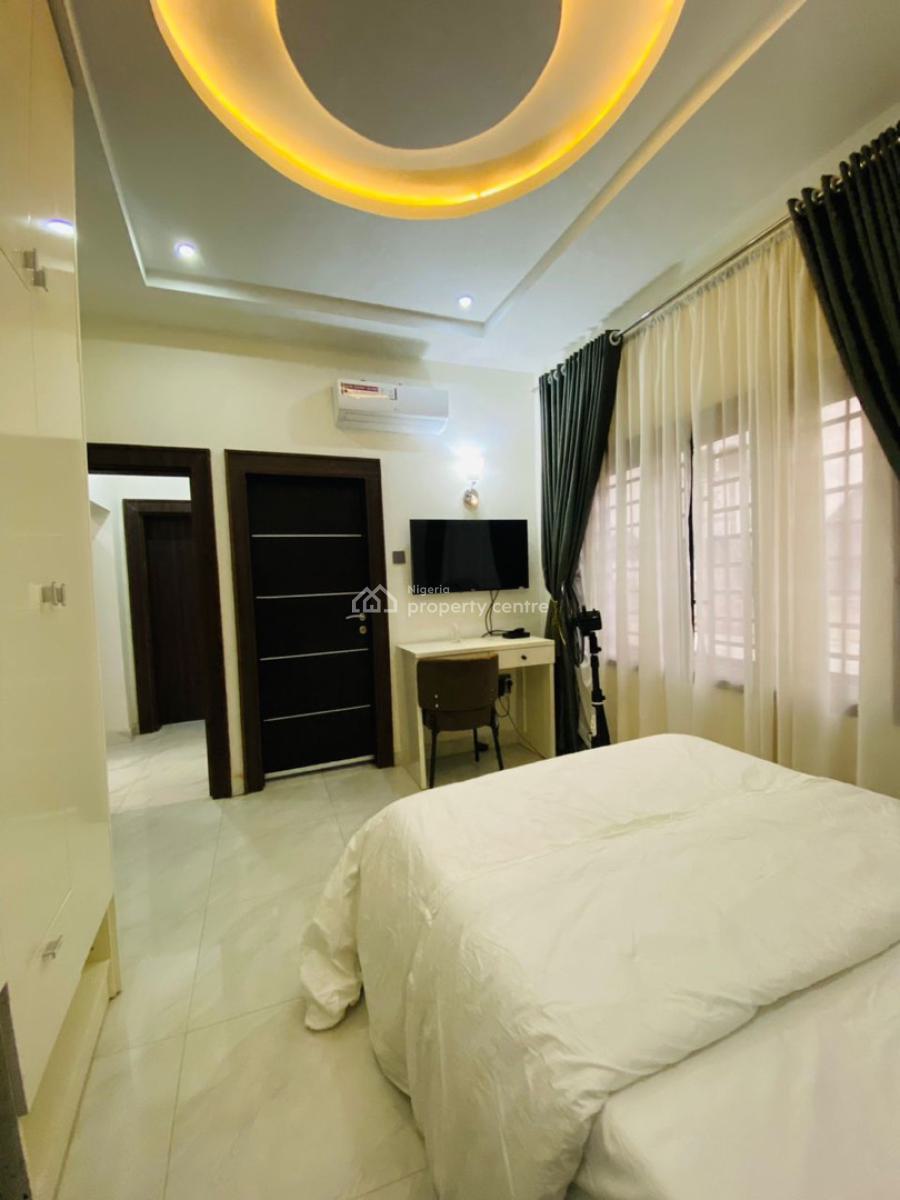 Fully Furnished 2 Bedrooms Apartment,study/office, Wi-fi,in an Estate, Beautiful and Well Secured  Estate, Lugbe District, Abuja, Flat / Apartment for Rent
