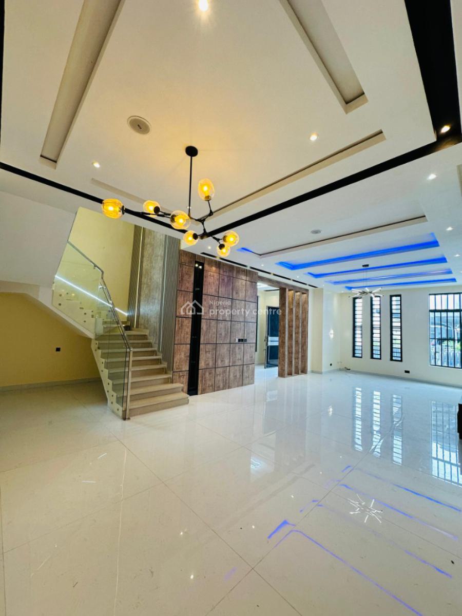 an Impeccable 5 Bedroom Fully-detached Duplex with Pool and Bq, Lekki County, Ikate, Lekki, Lagos, Detached Duplex for Sale
