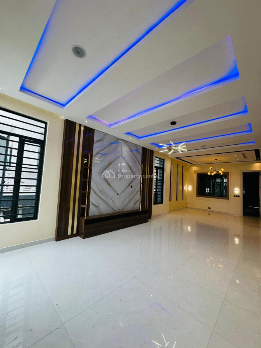 an Impeccable 5 Bedroom Fully-detached Duplex with Pool and Bq, Lekki County, Ikate, Lekki, Lagos, Detached Duplex for Sale