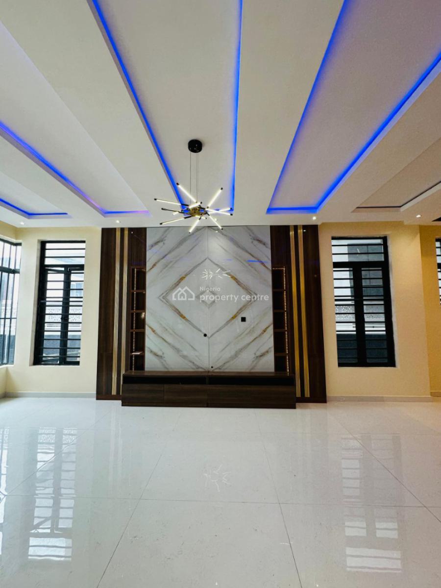 an Impeccable 5 Bedroom Fully-detached Duplex with Pool and Bq, Lekki County, Ikate, Lekki, Lagos, Detached Duplex for Sale
