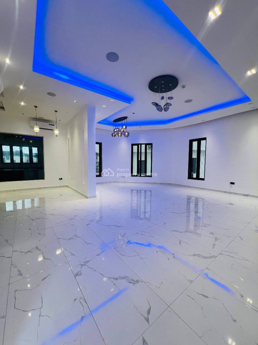 6 Bedroom Fully Detached Duplex + 2bq with Cinema,rooftop Terrace & Po, in a Gated and Secured Estate, Osapa, Lekki, Lagos, Detached Duplex for Sale